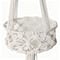 31.5" Natural White Macramé Hanging Basket by Ashland®